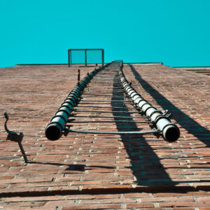 Leiter ins Niergendwo 20x20x2 cm (BxHxT)