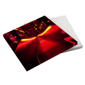 Glühende Treppe 20x20x2 cm (BxHxT)