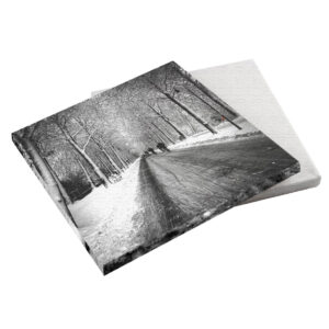 Promenade Münster im Winter 20x20x2 cm (BxHxT)